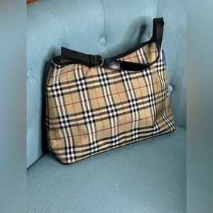 Authentic Burberry Shoulder Bag Blue Label